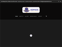 Tablet Screenshot of gomaysplazahotels.com